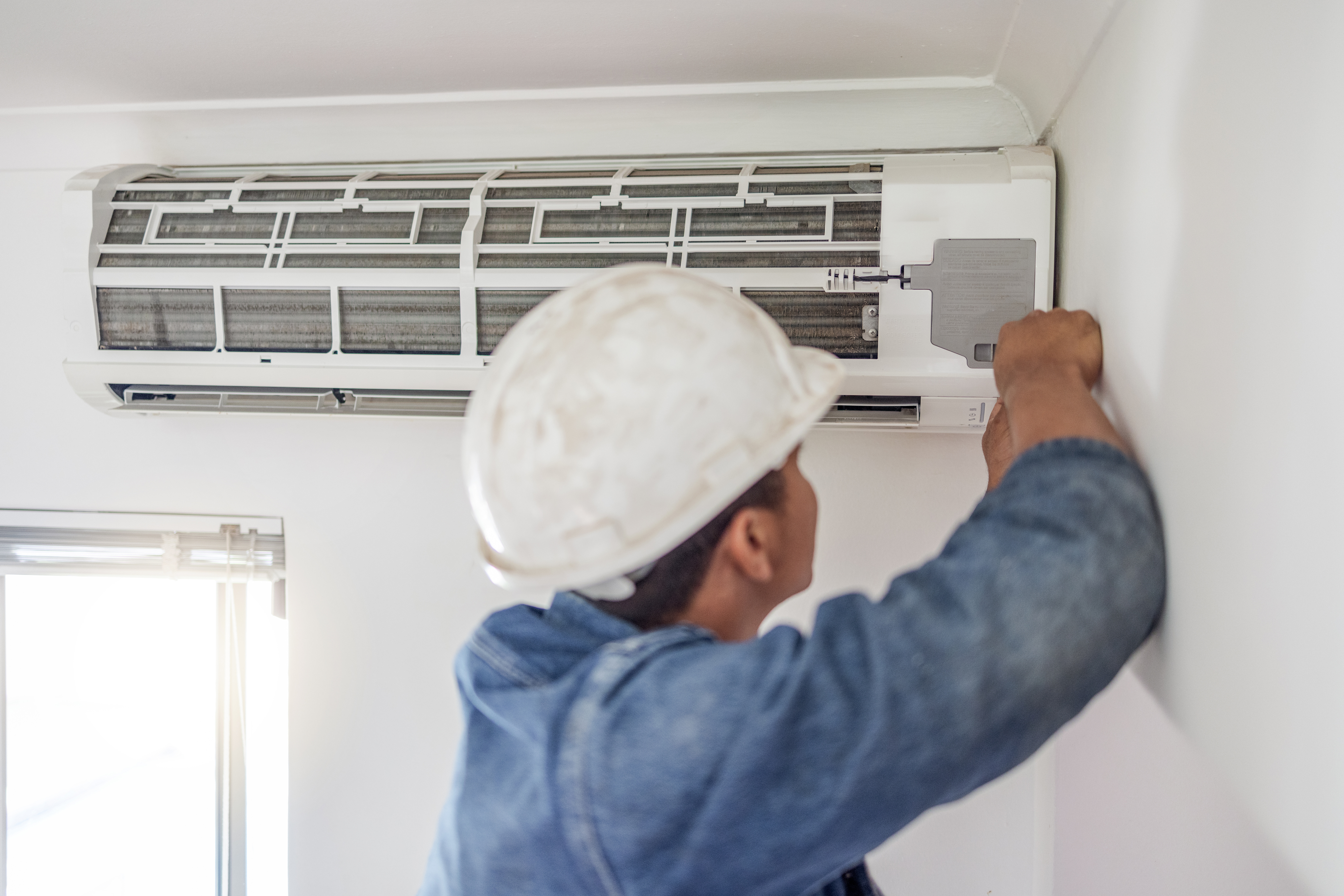 ac mini ductless installation