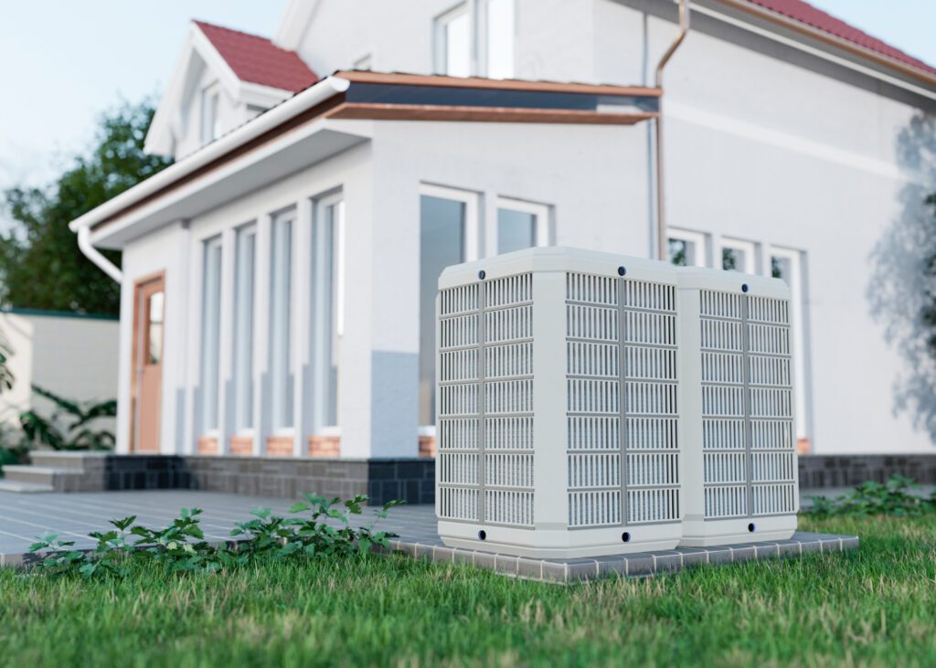 heat pump size